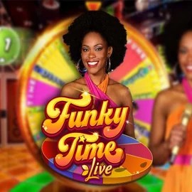 Funky Time game by Evolution – logo hosted on Gigaspinz Casino