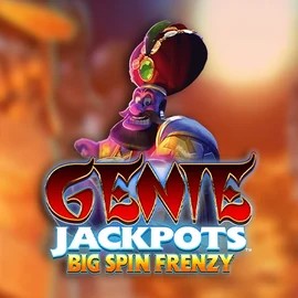 Genie Jackpots: Big Spin Frenzy slot visual from Blueprint Gaming available on gigaspinzzz.nl