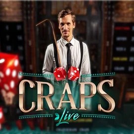 Live Craps casino game by Evolution – featured logo at Gigaspinz Casino