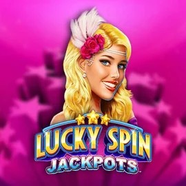 Lucky Spin Jackpots online game logo by Novomatic on gigaspinzzz.nl