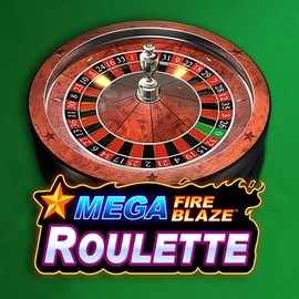 Official Table Games logo: Mega Fire Blaze Roulette by Playtech at Gigaspinz Casino