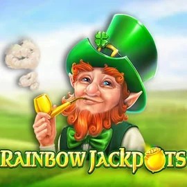Rainbow Jackpots by Red Tiger Gaming, showcased at gigaspinzzz.nl – game logo