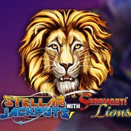 Stellar Jackpots with Serengeti Lions game by Lightning Box Game – logo hosted on Gigaspinz Casino